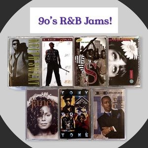 Classic 90’s JAMS on vintage cassette
